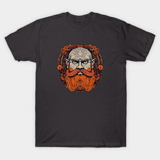 Nordic Viking Warrior Face T-Shirt